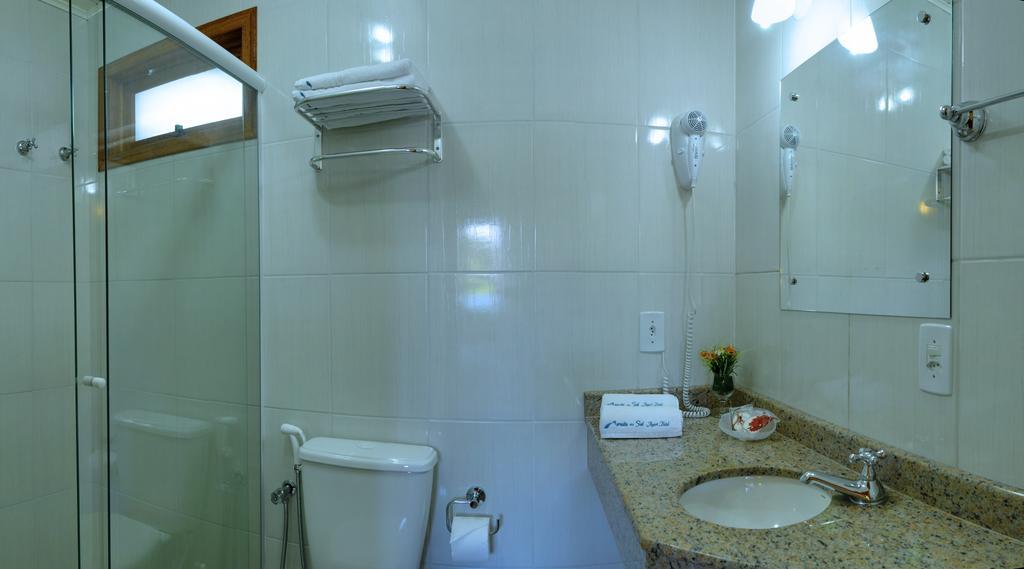 Morada Do Sol Apart Hotel Гаропаба Стая снимка